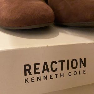 Kenneth Cole Tall Brown Suede Boots